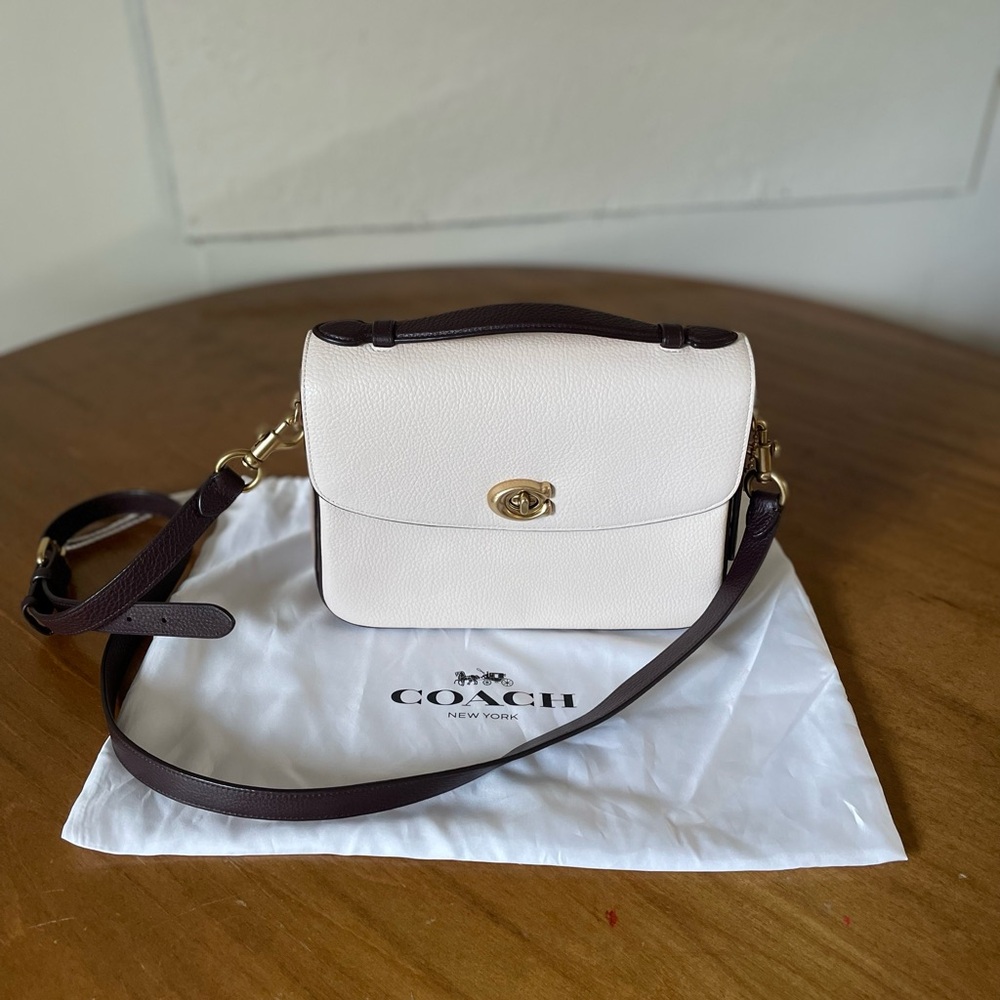 Coach Cassie Pebble Leather Crossbody Bag